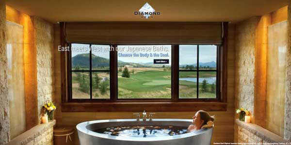 Diamond Spas Mobile Responsive HTML5 Site Redesign